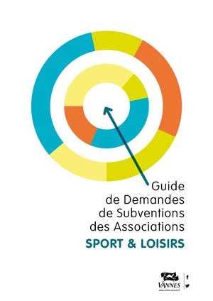 Guide de demandes de subventions des associations sport et loisirs
