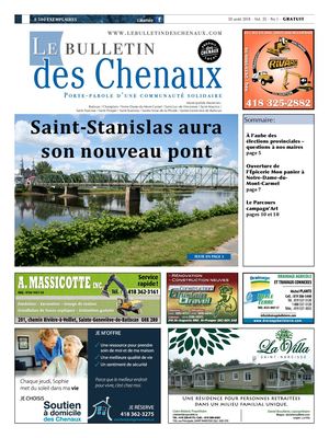 Le Bulletin des Chenaux - septembre 2018