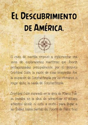 Descubrimiento De América