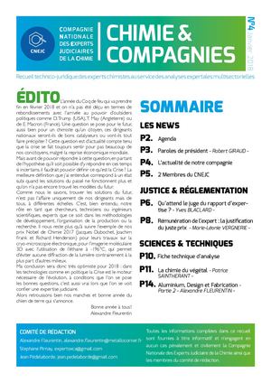 04_CHIMIE & COMPAGNIES N°4 Janvier 2018