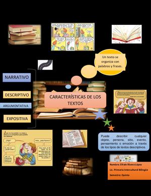 Infografía Tipos De Textos