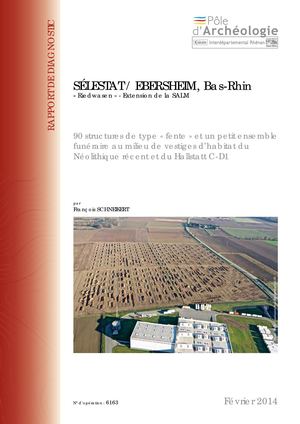 SÉLESTAT, EBERSHEIM, Riedwasen, extension de la SALM (d)