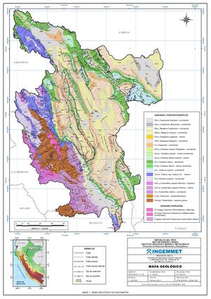 Mapa 1 Geologico San Martin Final