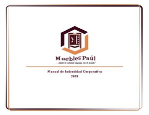 Muebles Paúl-Manual Corporativo Final