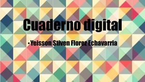 Cuaderno Digital Segundo Periodo