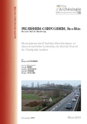 FEGERSHEIM, GEISPOLSHEIM, Rocade sud Strasbourg (d)