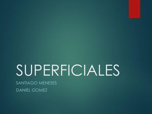 Superficiales