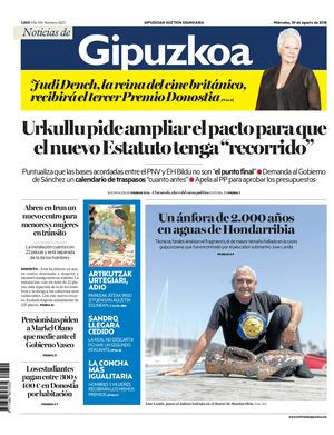 Noticias de Gipuzkoa 20180829
