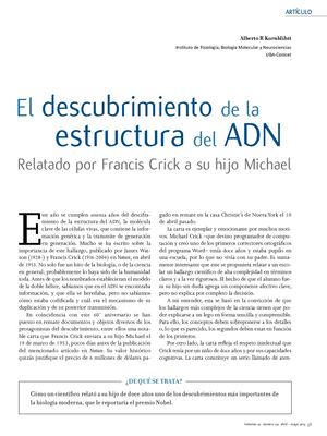 Adn Crick A Su Hijo