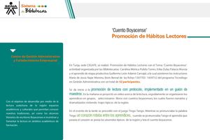 Promoción De Hábitos Lectores 2018