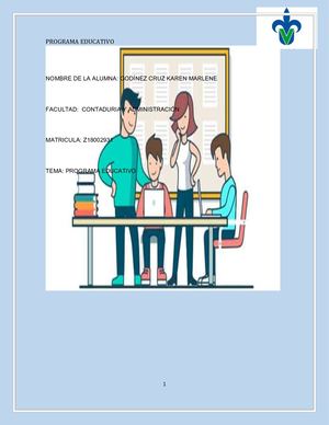 Programas educativos