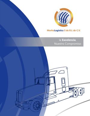 Brochure Morho Logistics