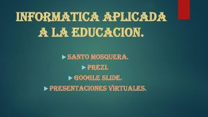 Prezi Presentaciones Virtuales Google Slide
