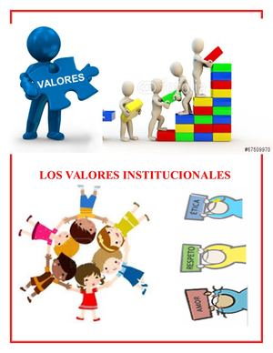 Los Valores Institucionales