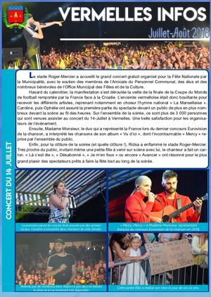 Vermelles Infos Juillet Août 2018