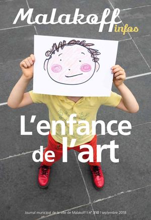 L'enfance de l'art -Malakoff infos 310 septembre 2018