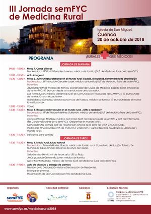 Programa Iii Jornada Sem Fyc De Medicina Rural