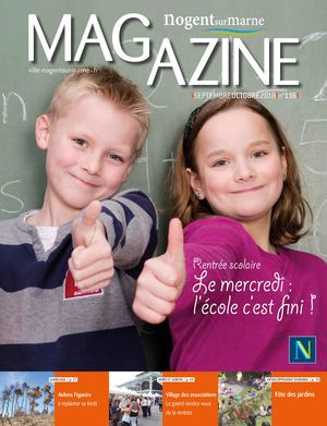 Magazine de Nogent-sur-Marne / septembre octobre 2018