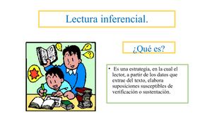 Lectura inferencial