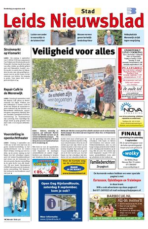 Leids Nieuwsblad Stad 30-08-2018