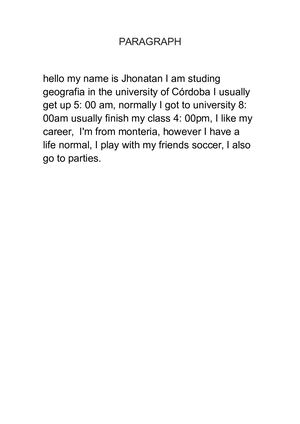 Paragraph