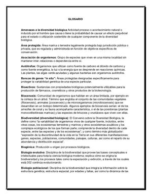 Glosario