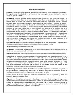 Preguntas Generadoras