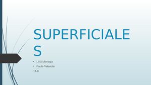 Superficiales