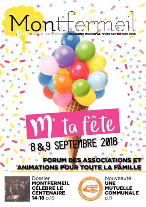 Magazine de Montfermeil Septembre 2018