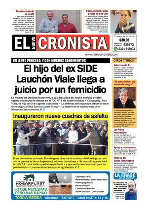 El Nuevo Cronista 27 08 2018