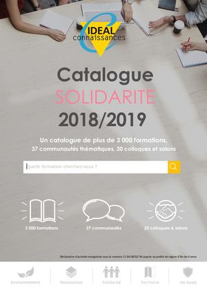 Catalogue SOLIDARITE