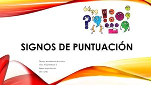 Signos De Puntuación