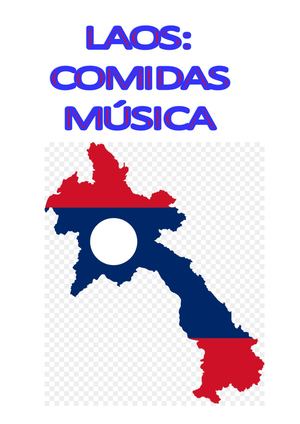 LAOS:  COMIDAS Y MÚSICA