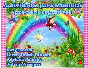 Actividades Para Estimular Procesos Cognitivos
