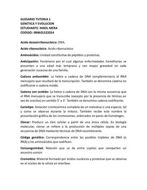 Glosario T 1 Genetica