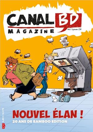 CANAL BD Magazine N°121 : Août / Septembre 2018