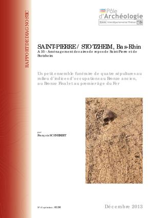 SAINT-PIERRE, STOTZHEIM, A35, aménagement des aires de repos de Saint-Pierre et de Stotzheim (d)