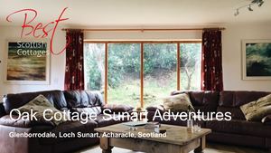 Oak Cottage Sunart Adventures Glenborrodale, Loch Sunart, Acharacle, Scotland