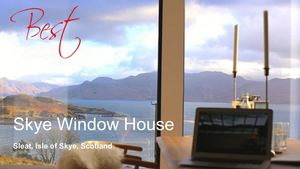 Skye Window House Sleat, Isle Of Skye, Scotland