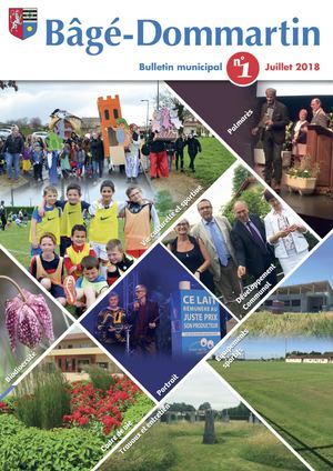 Bâgé Dommartin Bulletin N°1 JUILLET 2018