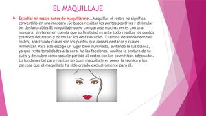 El Maquillaje