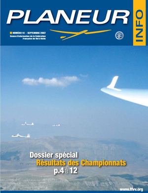 Planeur Info n°14 | SEPTEMBRE 2007