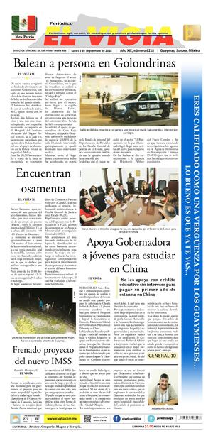 03 de septiembre del 2018