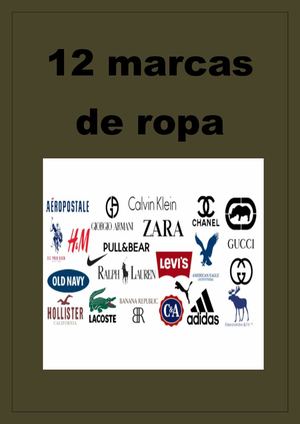 12 Marcas De Ropa
