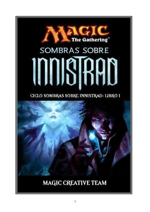 76 Ciclo Soi Tomo 1 Sombras Sobre Innistrad (Magic Story)