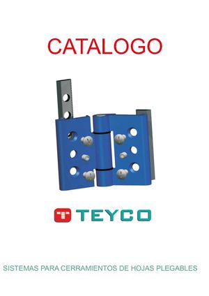 Catálogo técnico sistemas para cerramientos de hojas plegables