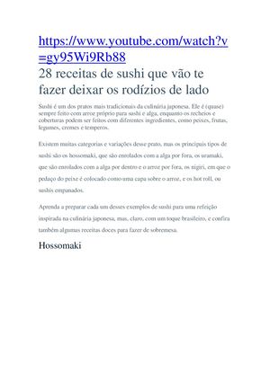 28 Receitas De Sushi Que Vão Te Fazer Deixar Os Rodízios De Lado
