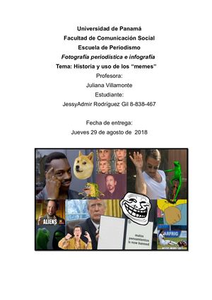 Historia Y Uso De Los “memes”.