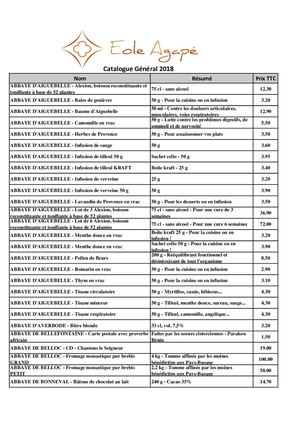 Catalogue Général 2018