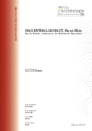 HAGENTHAL-LE-HAUT, rue de Ferrette,  lotissement « Les Terrasses de Hagenthal » (d)